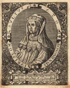 Azo di Bologna, fl. 1150-1230, giurista italiano da Theodore de Bry