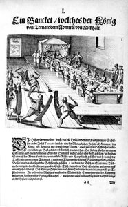 Banchetto con il Re, 1606