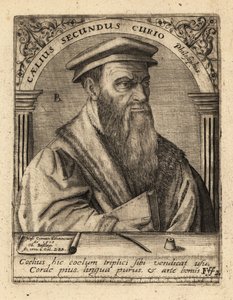 Celio Secondo Curione, umanista italiano da Theodore de Bry