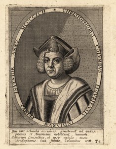Cristoforo Colombo da Theodore de Bry