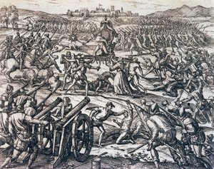 Le truppe di Francisco Pizarro (circa 1475-1541) catturano l