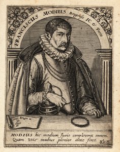 Francois Modius, giurista e umanista fiammingo da Theodore de Bry