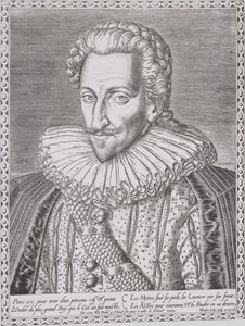 Enrico IV (1553-1610) come Re di Navarra, 1589 da Theodore de Bry