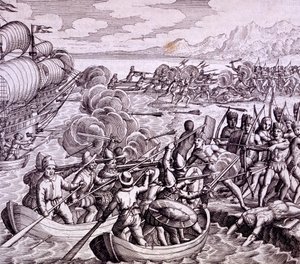 Come gli spagnoli sbarcarono nell