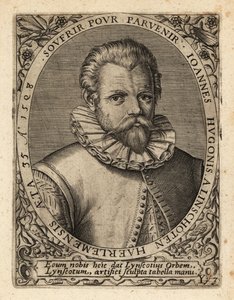 Jan Huyghen van Linschoten, mercante protestante olandese da Theodore de Bry