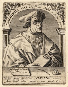 Joachim von Watt, umanista svizzero da Theodore de Bry
