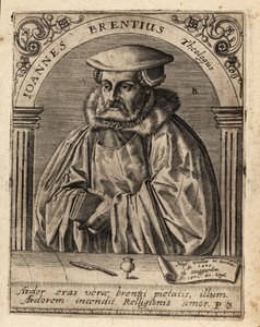 Johann Brenz da Theodore de Bry