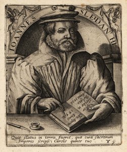 Johannes Sleidan, storico lussemburghese da Theodore de Bry