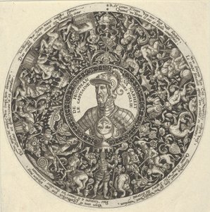 Ritratto del Duca di Alva, da una serie di disegni di Tazza, ca. 1588