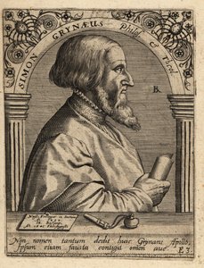Simon Griner; 1493-1541, studioso tedesco da Theodore de Bry