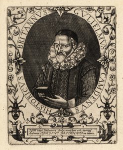 William Camden, antiquario inglese da Theodore de Bry
