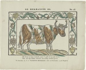 Il bue incoronato da Theodorus Johannes Wijnhoven Hendriksen