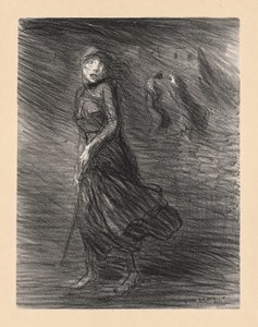 In strada (Dans la Rue) da Théophile Alexandre Steinlen
