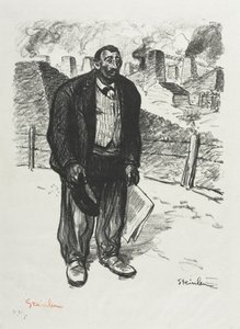 Il lavoratore onesto da Théophile Alexandre Steinlen