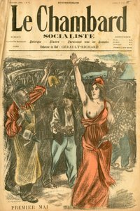 Le Chambard socialiste, numero 72, Satirico a colori da Théophile Alexandre Steinlen