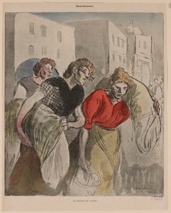 Il ritorno dal lavatoio da Théophile Alexandre Steinlen