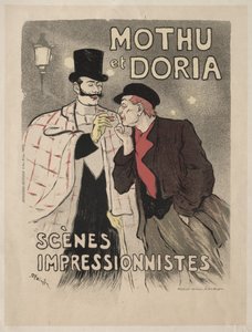 Mothu e Doria - scene impressioniste da Théophile Alexandre Steinlen