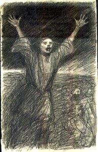 Disordini socialisti (Le Chambard Socialiste), c.1894 da Théophile Alexandre Steinlen