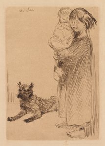 The Big Sister (La Grande Soeur) da Théophile Alexandre Steinlen