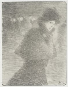 Una donna che passa da Théophile Alexandre Steinlen