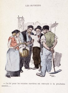 Lavoratori: La legge per le pensioni dei lavoratori è rinviata alla prossima sessione... - in 