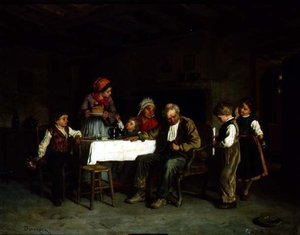 Una festa a sorpresa da Theophile Emmanuel Duverger