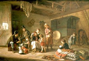 Gli Attori Ambulanti da Theophile Emmanuel Duverger