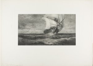 La Nave Fantasma da Theophile Narcisse Chauvel