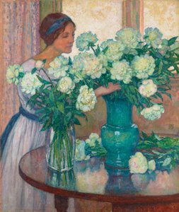Le peonie bianche da Théo van Rysselberghe