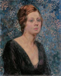 Ritratto di Valentine Tessier, 1914 da Théo van Rysselberghe
