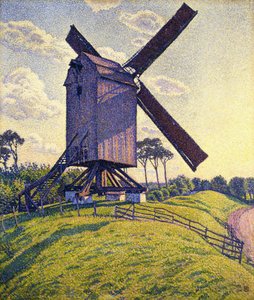 Mulino nelle Fiandre da Théo van Rysselberghe