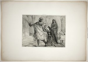 Via, tavola sette da Otello da Théodore Chassériau