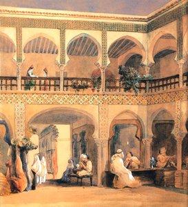 Bazar a Orleans, 1840 da Théodore Chassériau