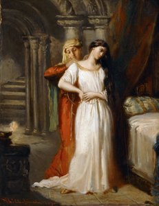 Desdemona si ritira nel suo letto, 1849