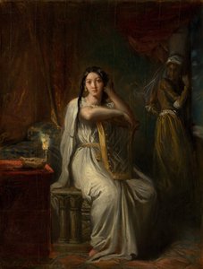 Desdemona, La canzone del salice, 1849 da Théodore Chassériau