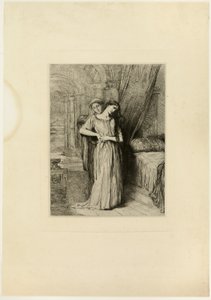 Se muoio prima di te, tavola otto da Otello da Théodore Chassériau