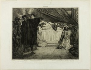 O cane spartano, tavola quindici da Otello da Théodore Chassériau