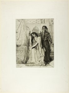 La Canzone del Salice, tavola nove da Otello da Théodore Chassériau