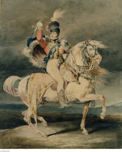 Géricault - Giorgio IV come principe di Galles (dopo Harlow), probabilmente 1820 - 1821 da Theodore Gericault