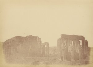 Panoramica del Ramesseum da Théodule Devéria