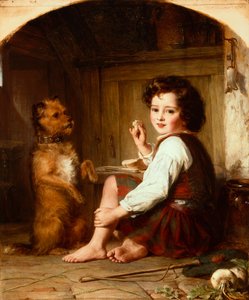 Chiedendo Pane da Thomas Francis Dicksee