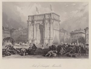 Arco di Trionfo, Marsiglia (incisione)