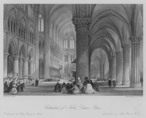 Cattedrale di Notre Dame, Parigi (incisione)