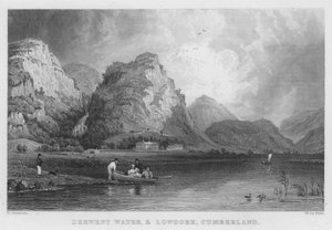 Derwent Water e Lowdore, Cumberland