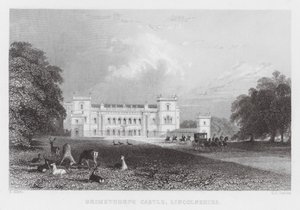 Castello di Grimsthorpe, Lincolnshire (incisione)