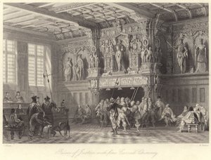 Palazzo di Giustizia, con bel camino scolpito, Bruges