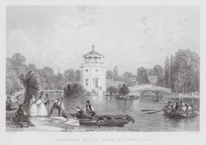 Radford Folly, vicino a Nottingham (incisione) da Thomas (after) Allom