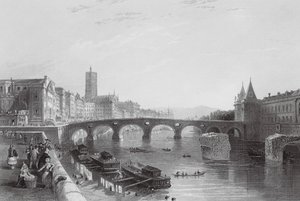 Il Ponte di Tolosa da Thomas (after) Allom