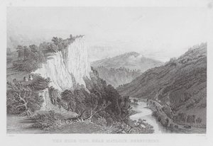 The High Tor, vicino a Matlock, Derbyshire