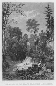 Il Mulino, sullo Stock-Gill, vicino ad Ambleside (incisione)